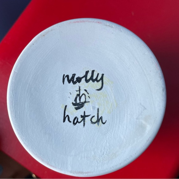 Cute colourful ceramic planter / flower pot - Picture 6 of 8